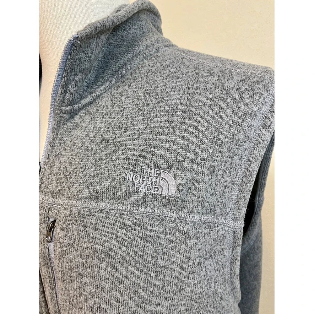 NORTH FACE Gordon Lyons Fleece Vest XXXL Gray Full Zip Gorpcore Hiking Layer